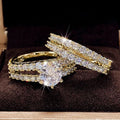 P5QA22J  Popular Moissanite Jewelry Wedding Diamond Ring