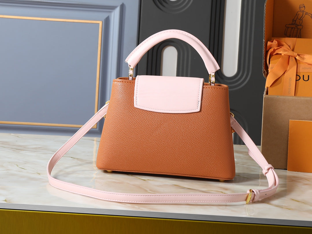 146PE46B Popular leather bag