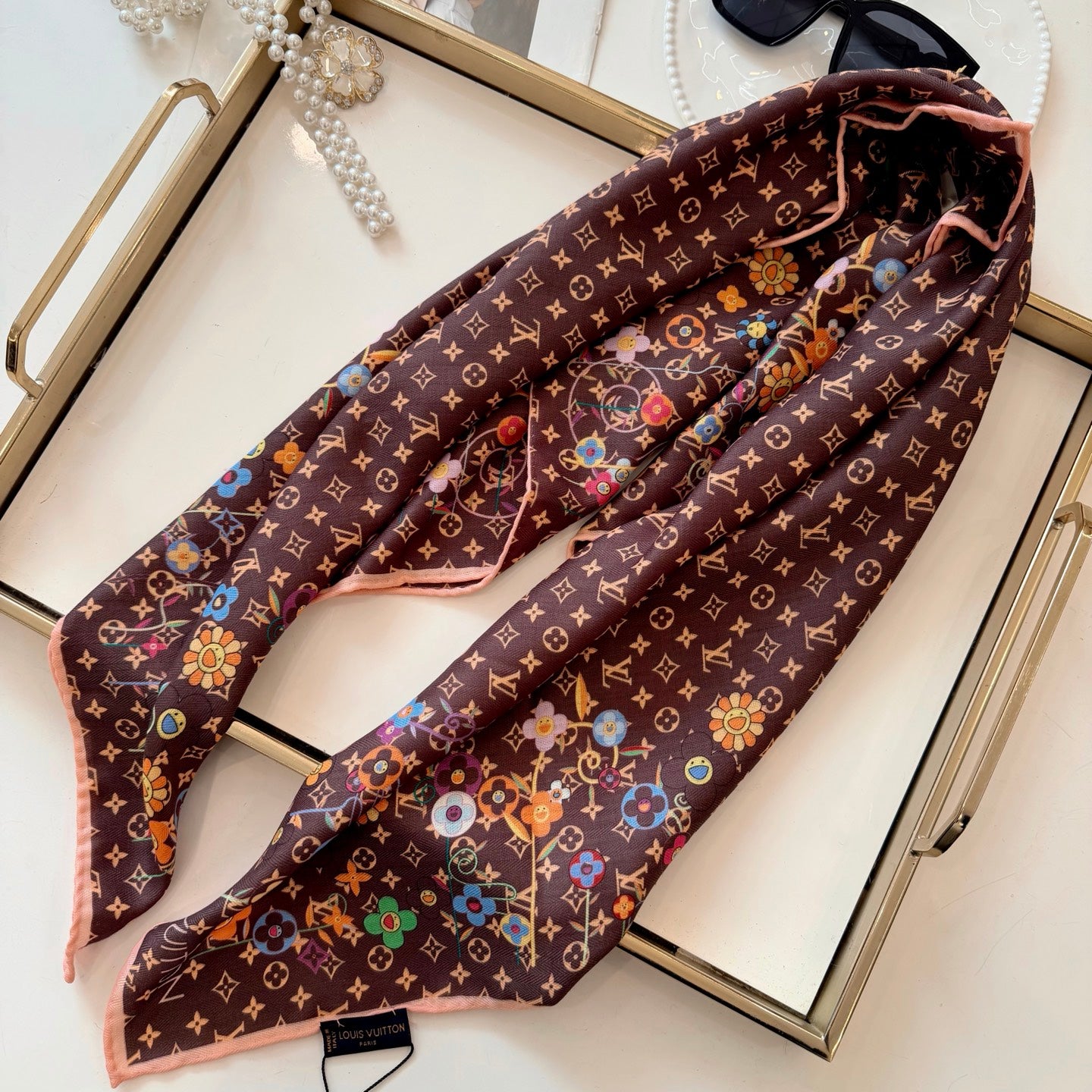 136NE29W Popular Silk Scarve