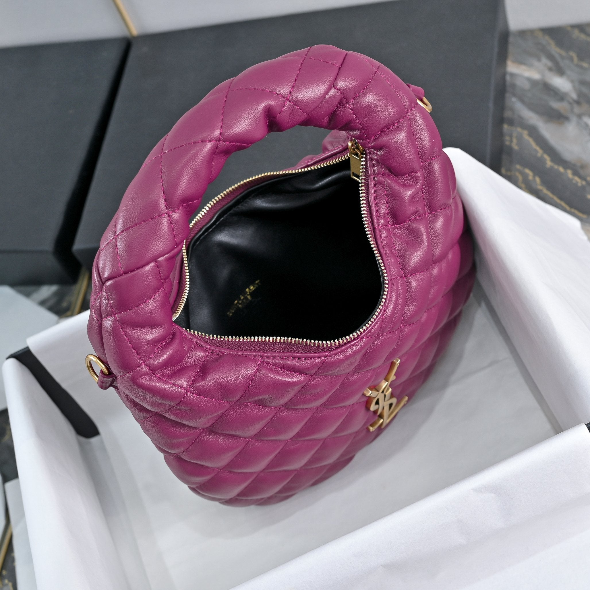 136NSL19B Popular  leather  Purse bag