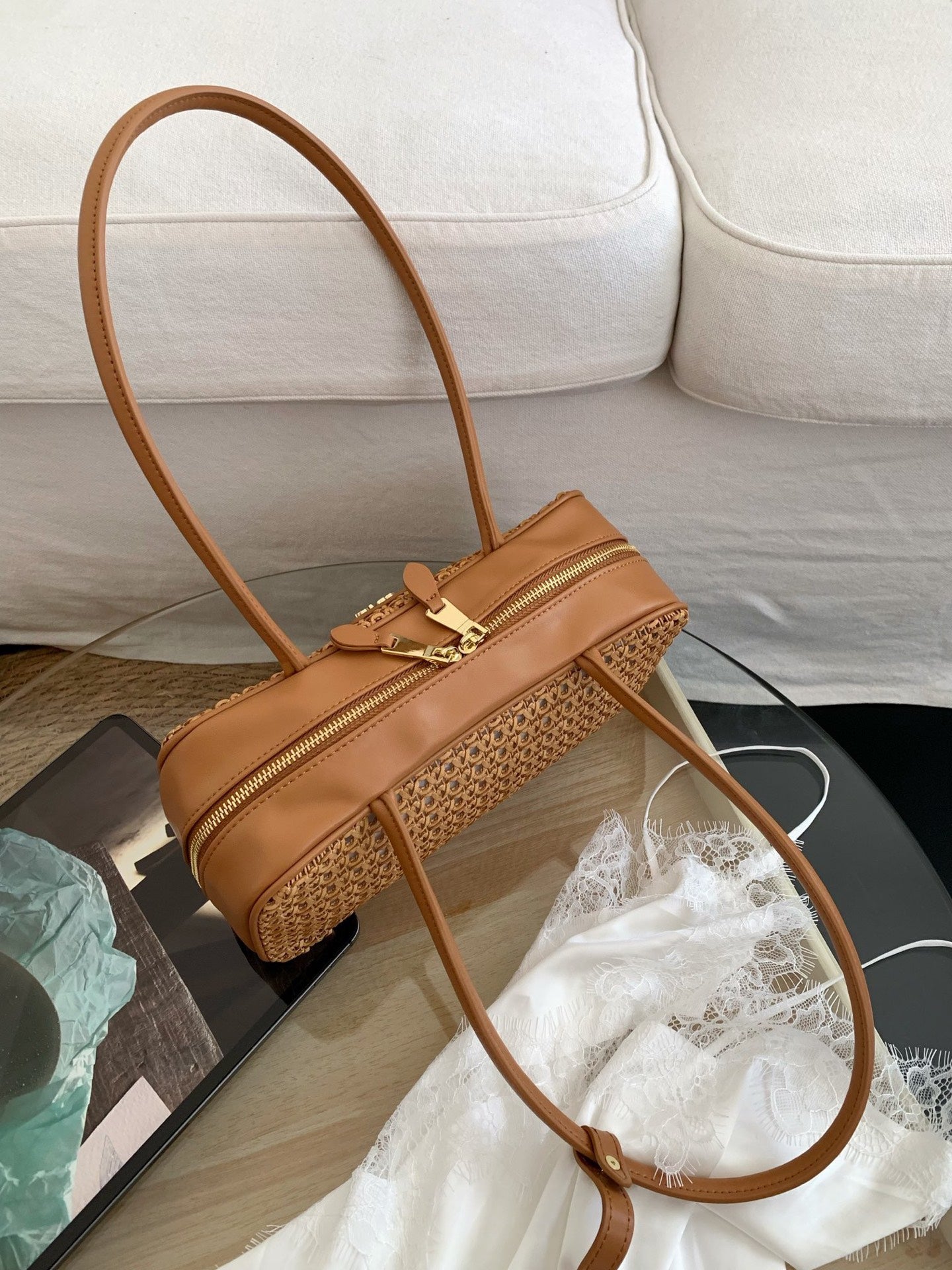 136PA51B Popular woven bag