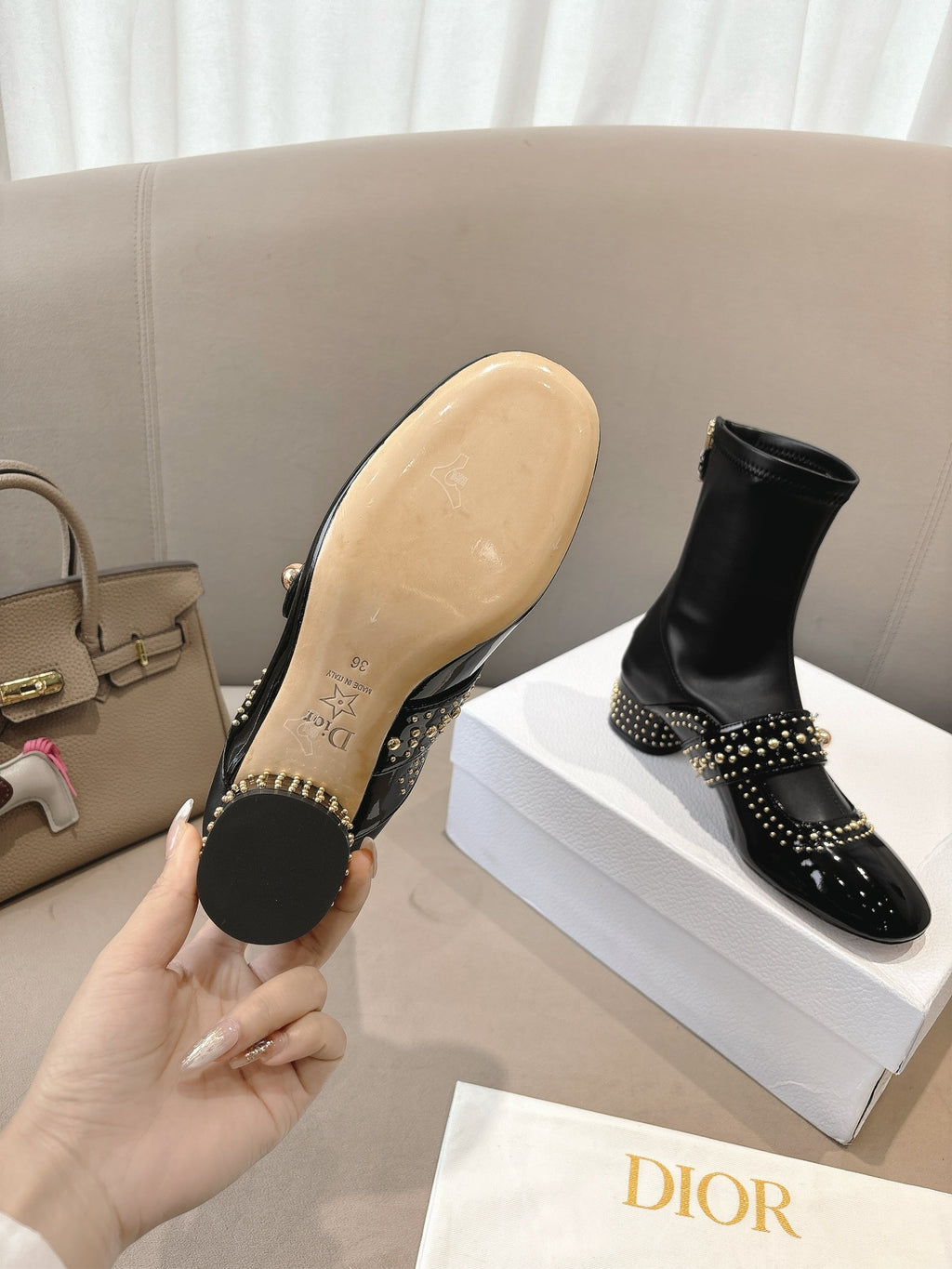 295QD155Z  Popular high-quality leather Boots