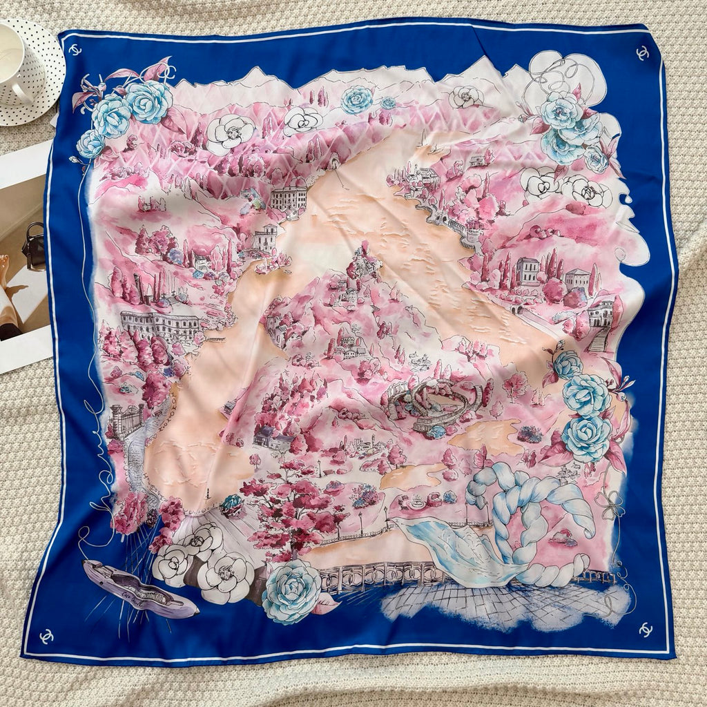 136NC15W Popular Silk Scarve