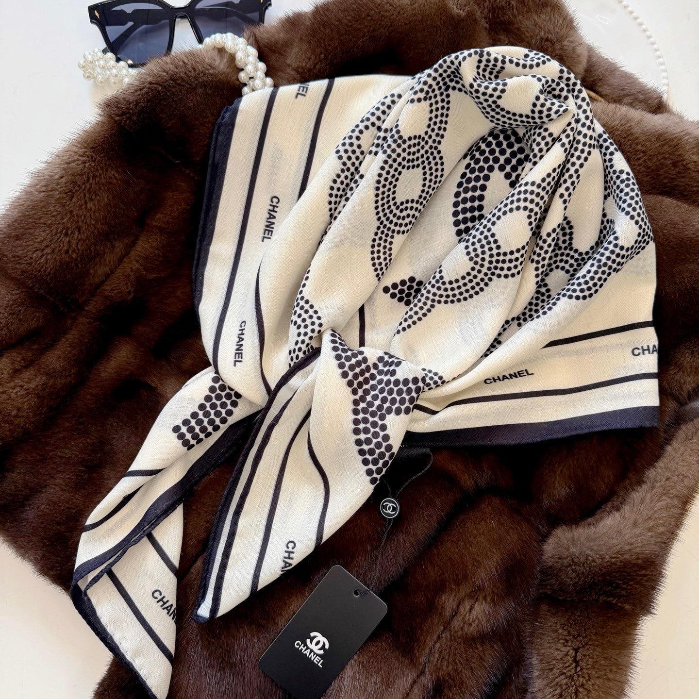 136NC32W Popular Silk Scarve