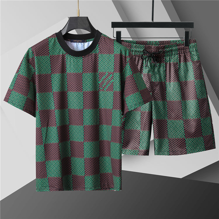 135WE111U  Popular shirt and shorts set