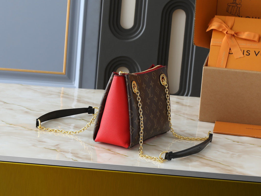 136PE75B Popular leather bag