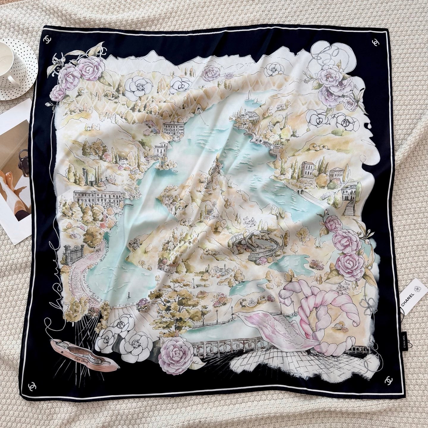 136NC15W Popular Silk Scarve