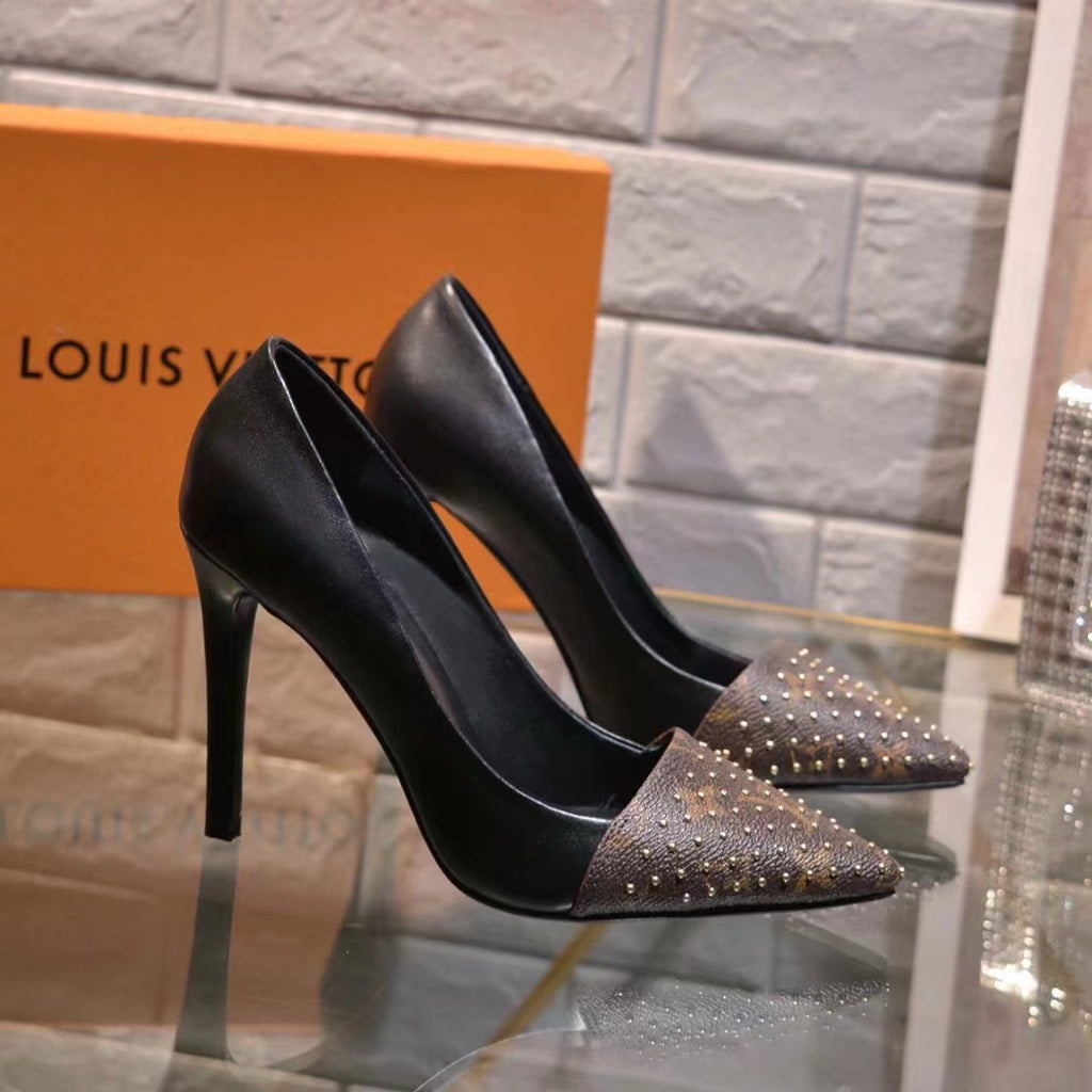 245RE34Z  Popular leather  High heels