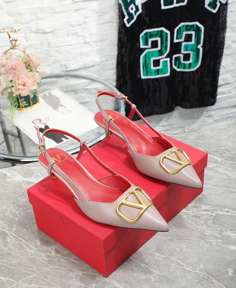 245RVL19Z Popular leather  High heels