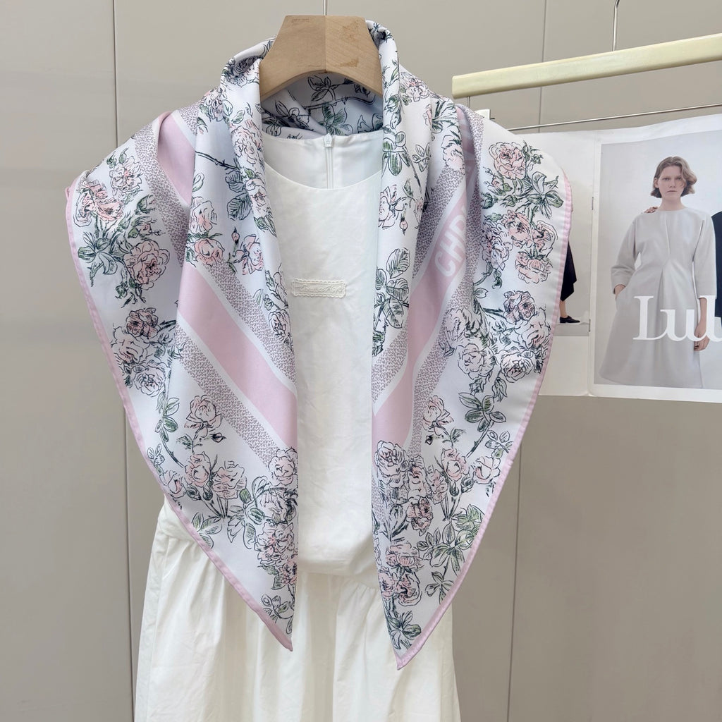 136ND17W Popular Silk Scarve
