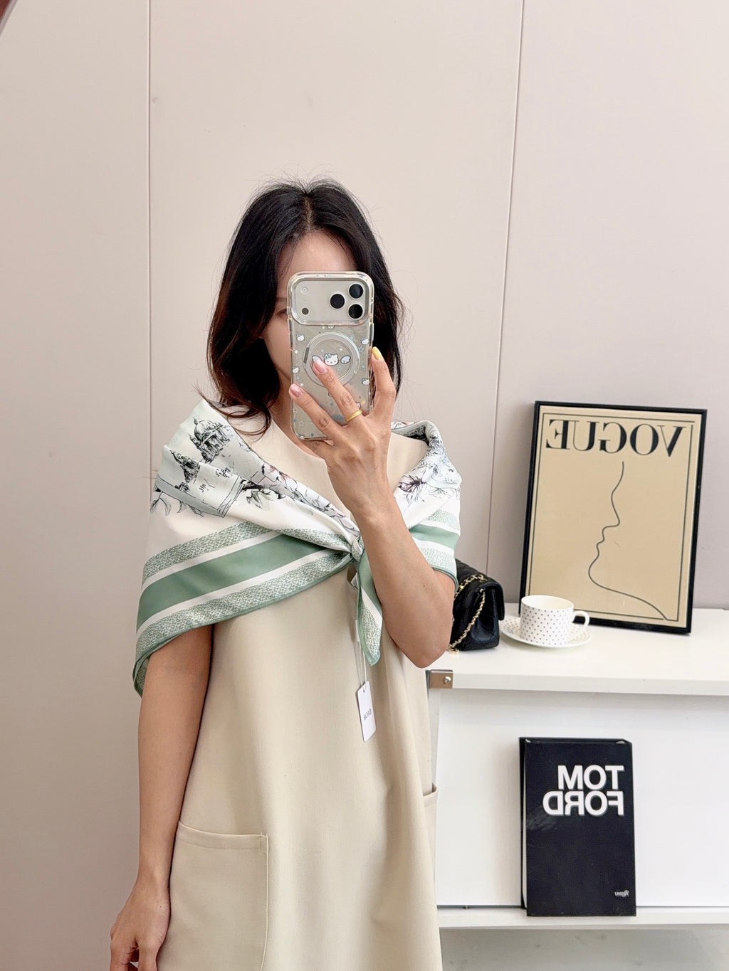 136ND21W Popular Silk Scarve