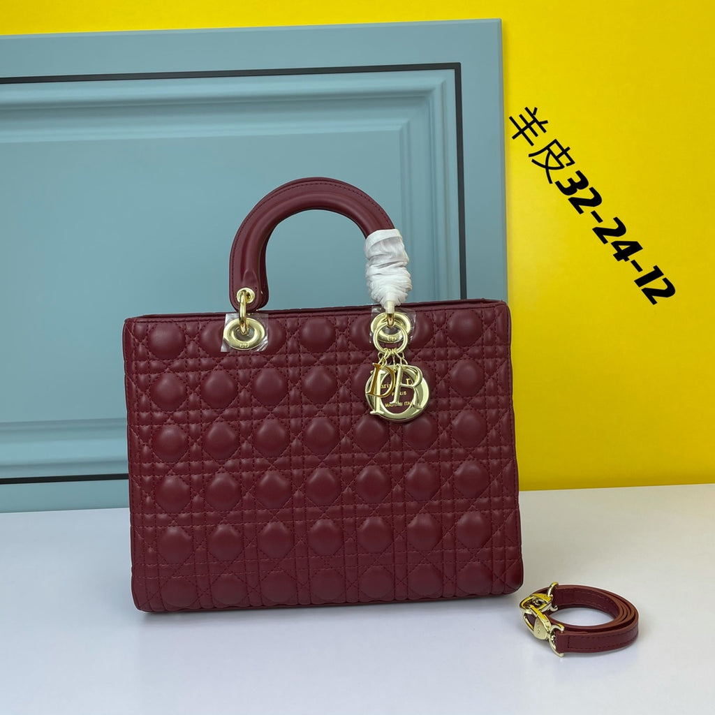 1XD54B Popular   leather bag  (32CM)