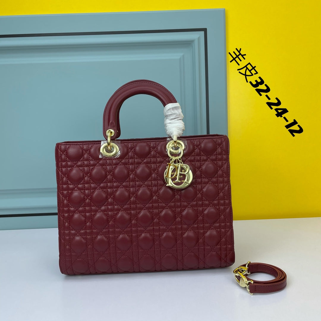 1XD54B Popular   leather bag  (32CM)