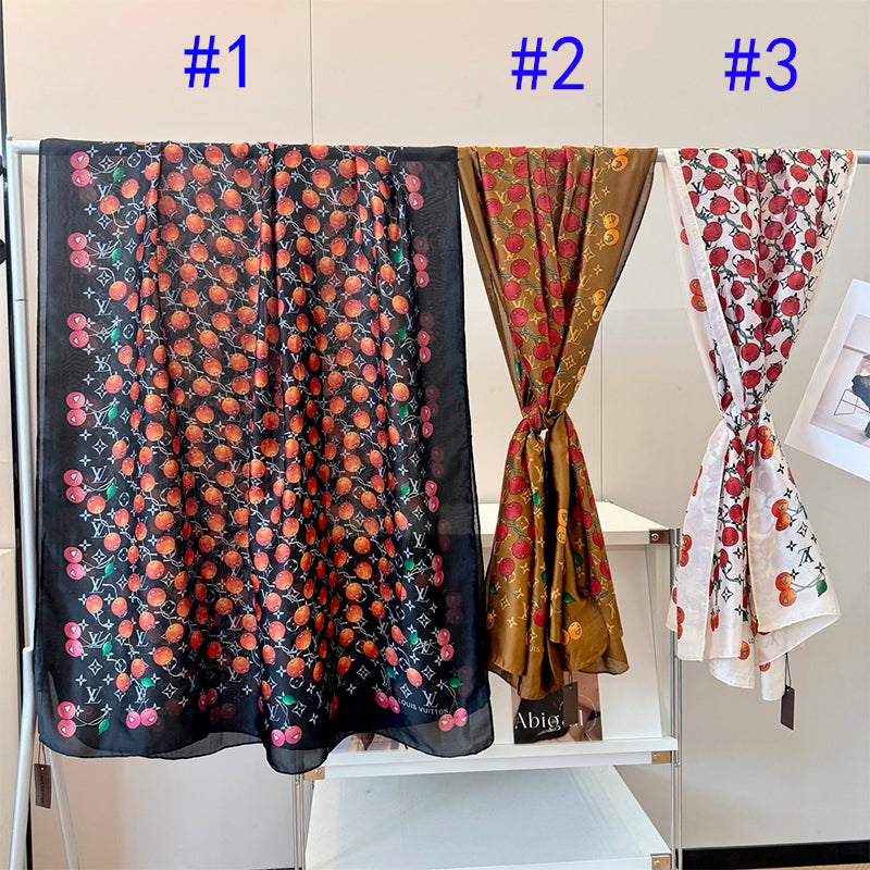 135ZE199W  Popular Silk Scarve