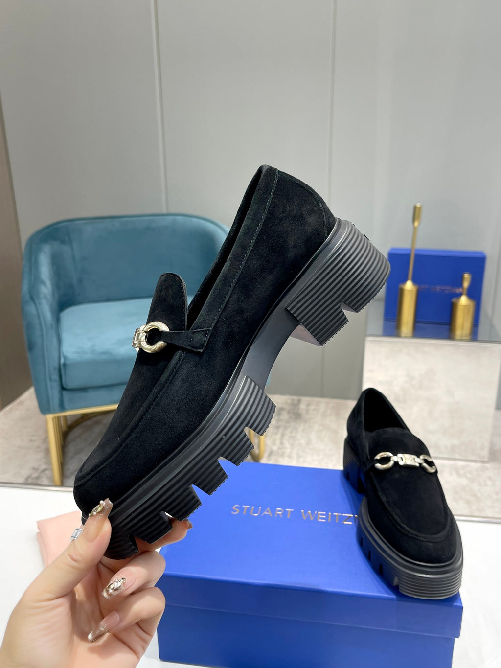 236PA24Z Popular high-quality leather Shoes（heel-height 4.5cm）