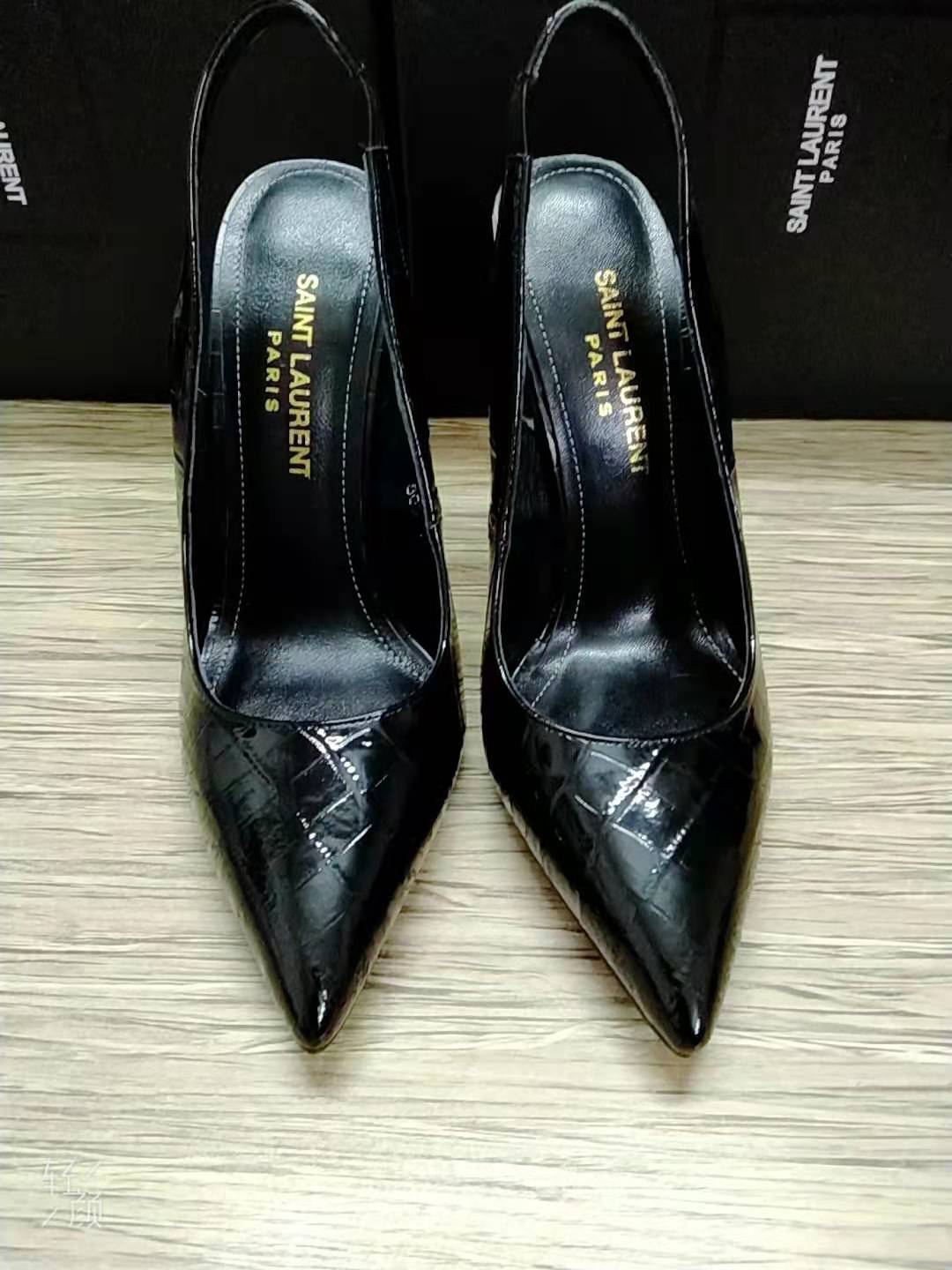 2XSL157Z Popular leather high heels(10.5cm)
