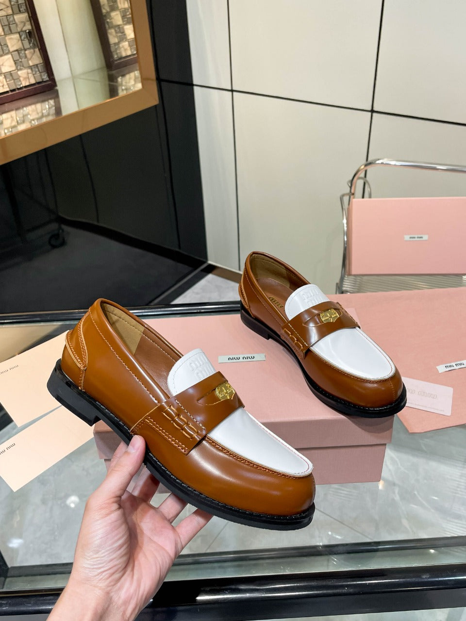 236PA49Z Popular high-quality leather Shoes