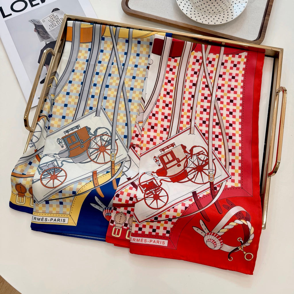 136NH8W Popular Silk Scarve
