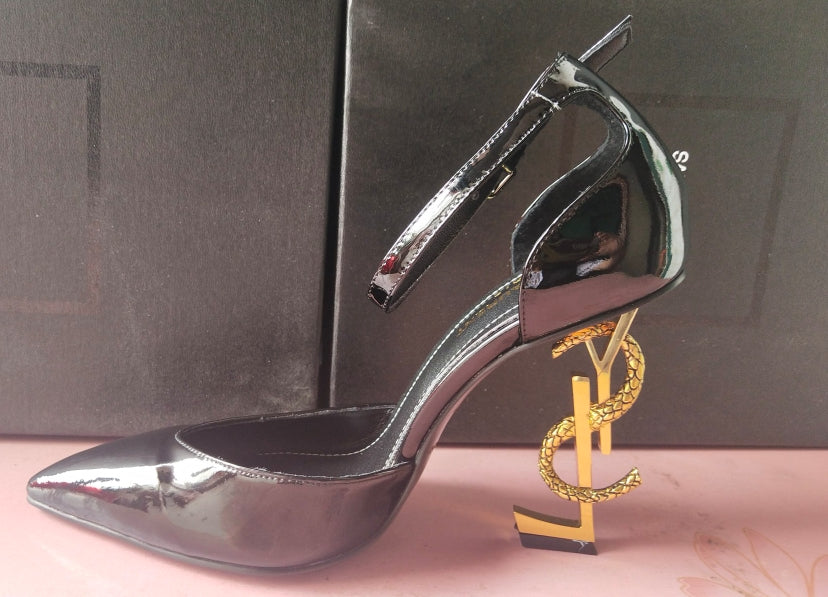 2XSL158Z Popular leather high heels（patent leather）