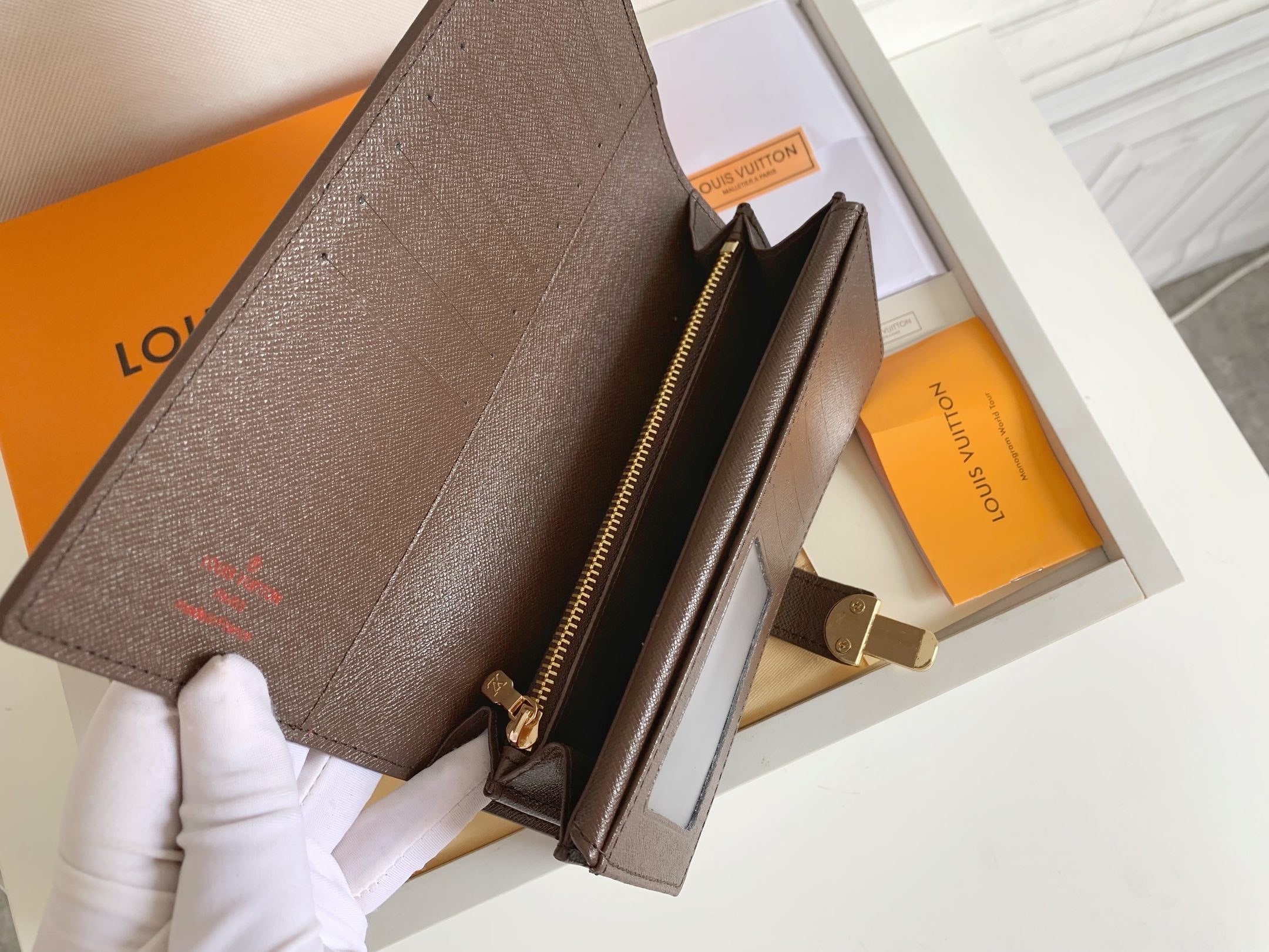 1XE73B Popular   leather wallets with package