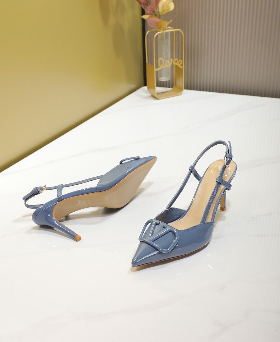 245RVL21Z Popular leather  High heels
