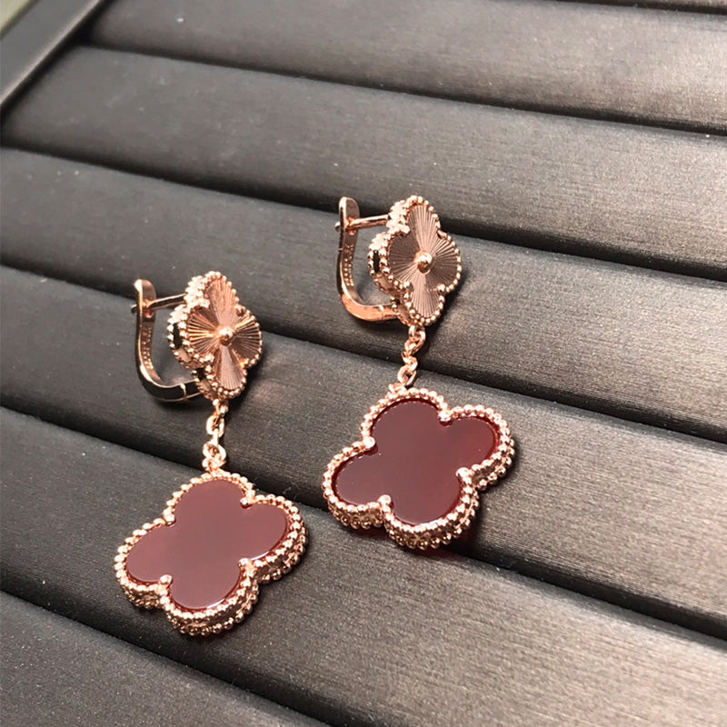 5XVA190K  Popular  6 flowers bracelets+2 flowers earrings