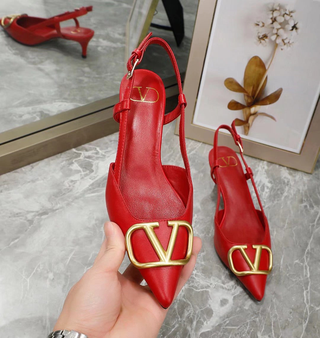 245RVL19Z Popular leather  High heels