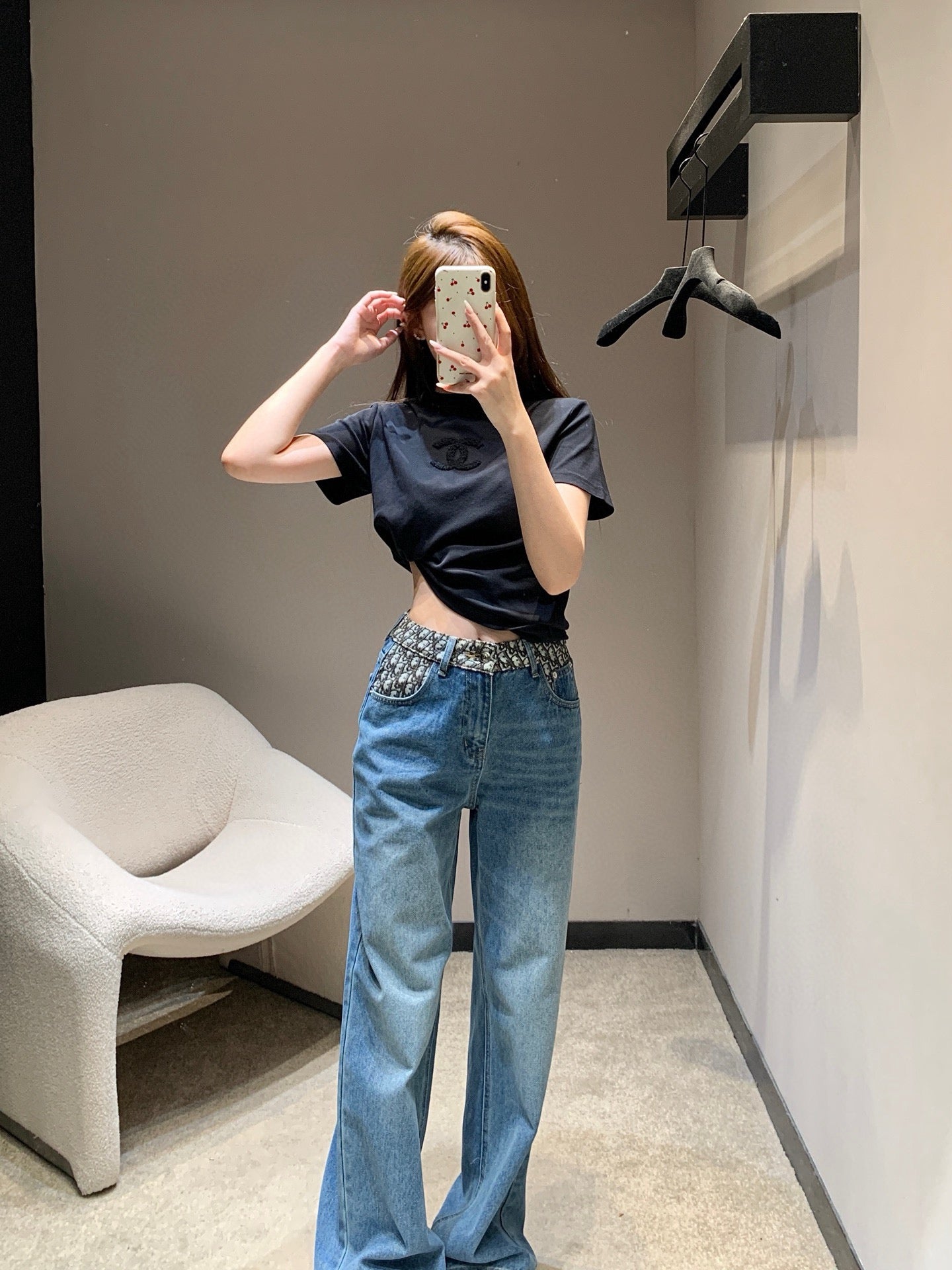 256XD57U Popular Pants fashion jeans