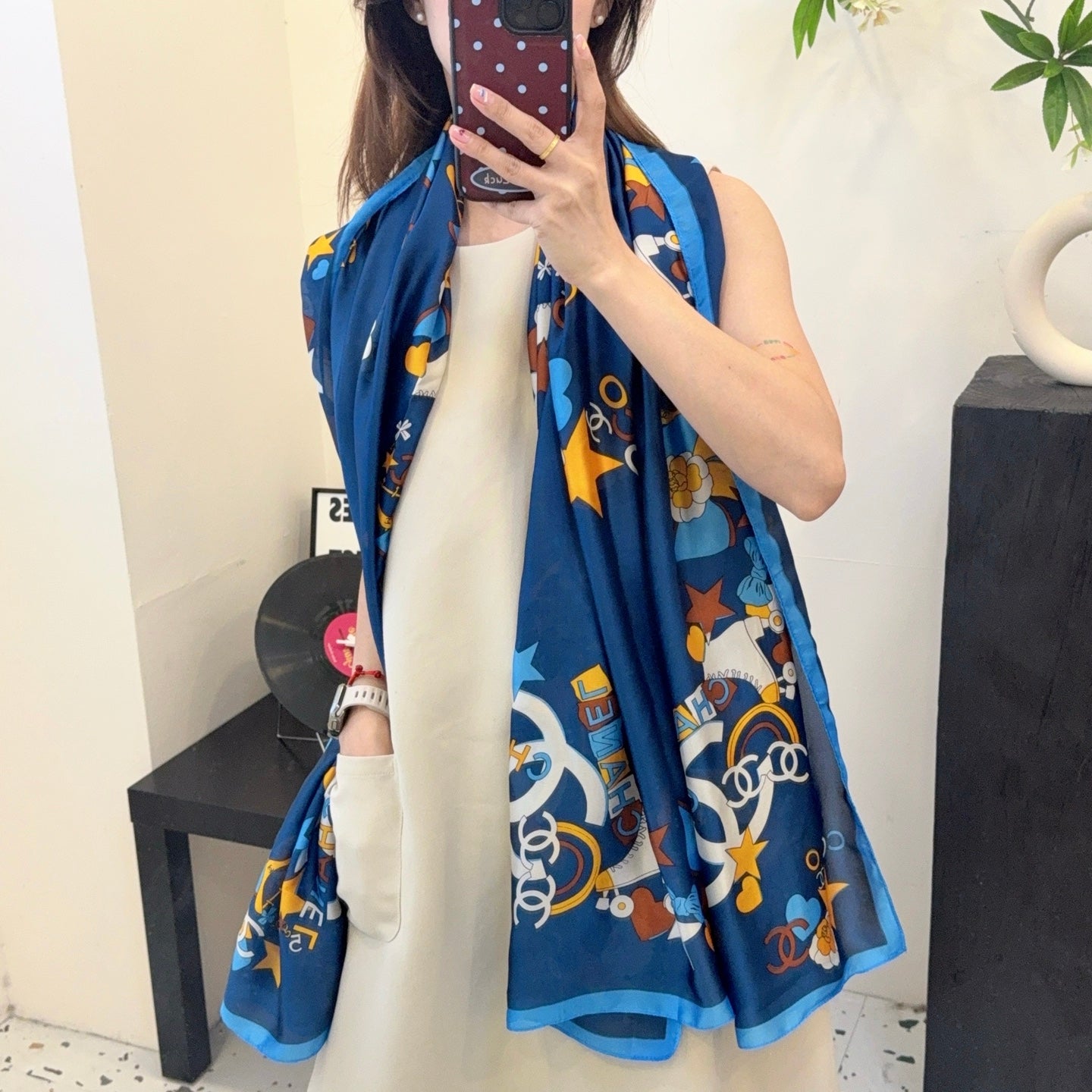 135ZC200W  Popular Silk Scarve