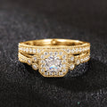 P5QA20J  Popular Moissanite Jewelry Wedding Diamond Ring