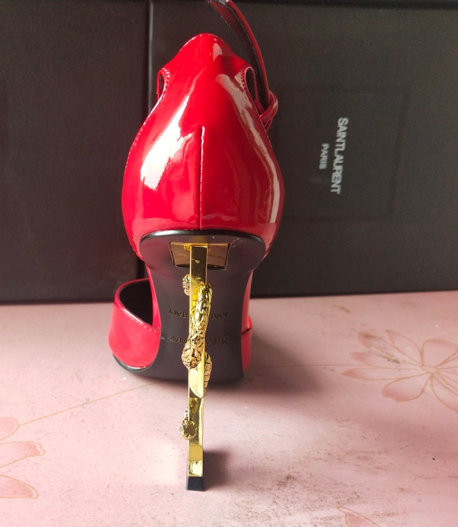 2XSL158Z Popular leather high heels（patent leather）