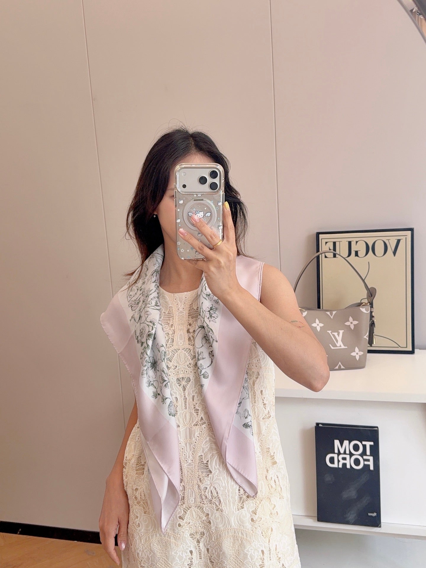 136ND20W Popular Silk Scarve