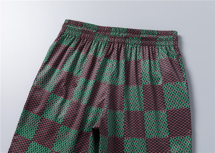 135WE111U  Popular shirt and shorts set