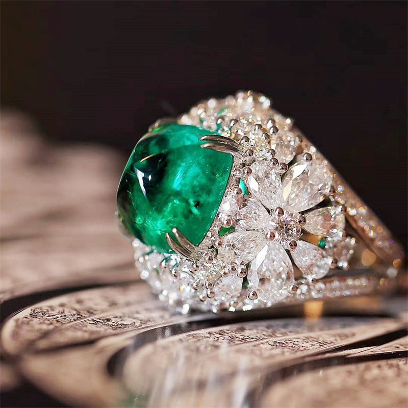 P5QA26J  Popular Moissanite Jewelry Wedding Diamond Ring