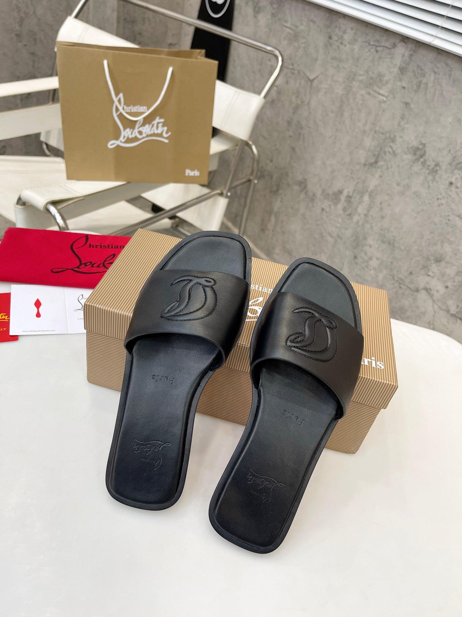 JXA32Z Popular leather Slippers
