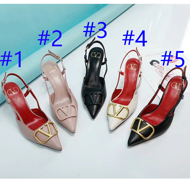 245RVL14Z Popular leather  High heels