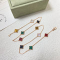 55QVA255X Popular mini 10 flower Necklaces