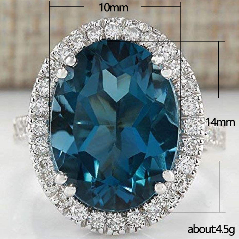 P5QA43J  Popular Moissanite Jewelry Wedding Diamond Ring