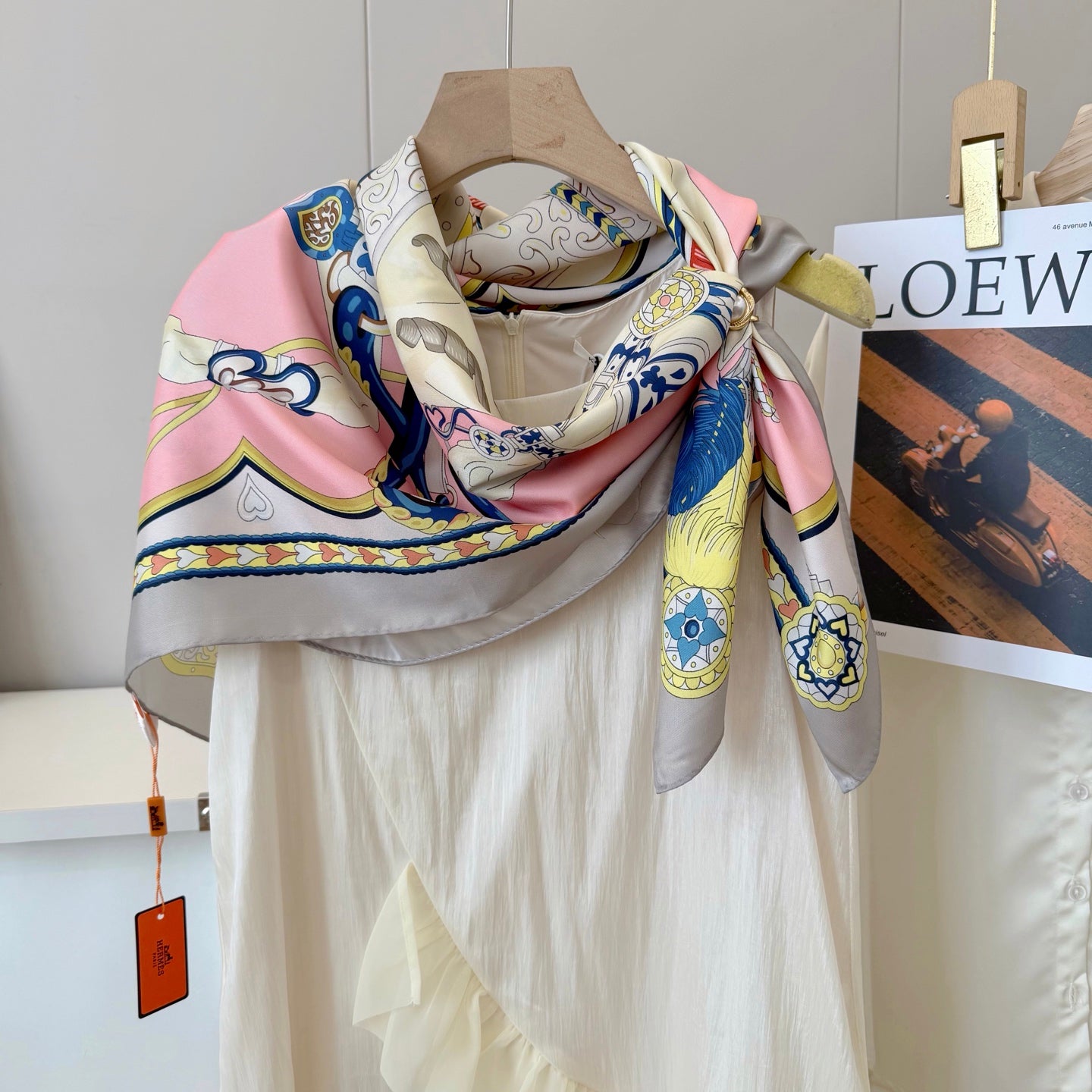 136NH9W Popular Silk Scarve