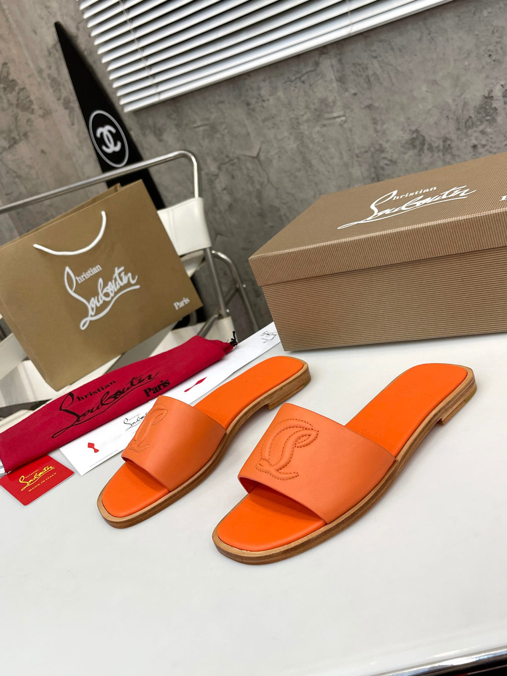 JXA29Z Popular leather Slippers