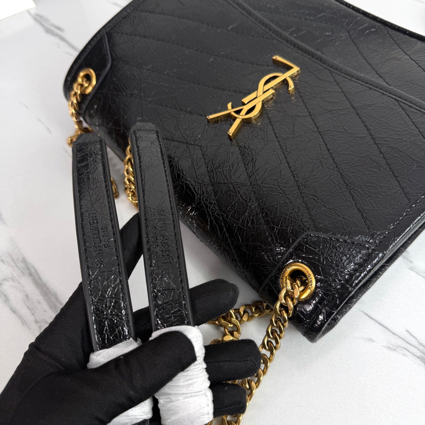 136PSL19B Popular leather bag