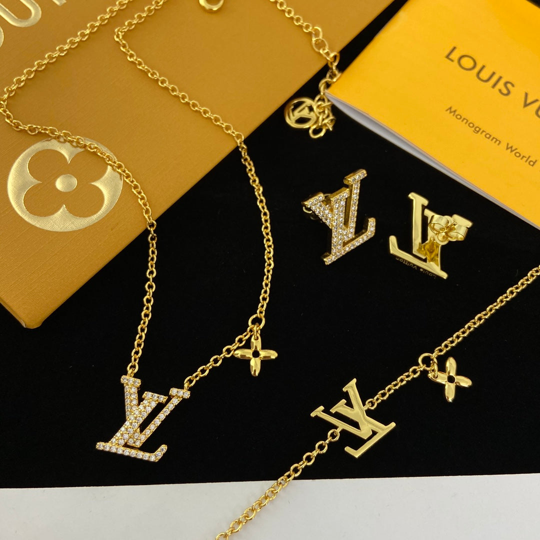14E552X  Popular   Earrings Bracelets Necklaces