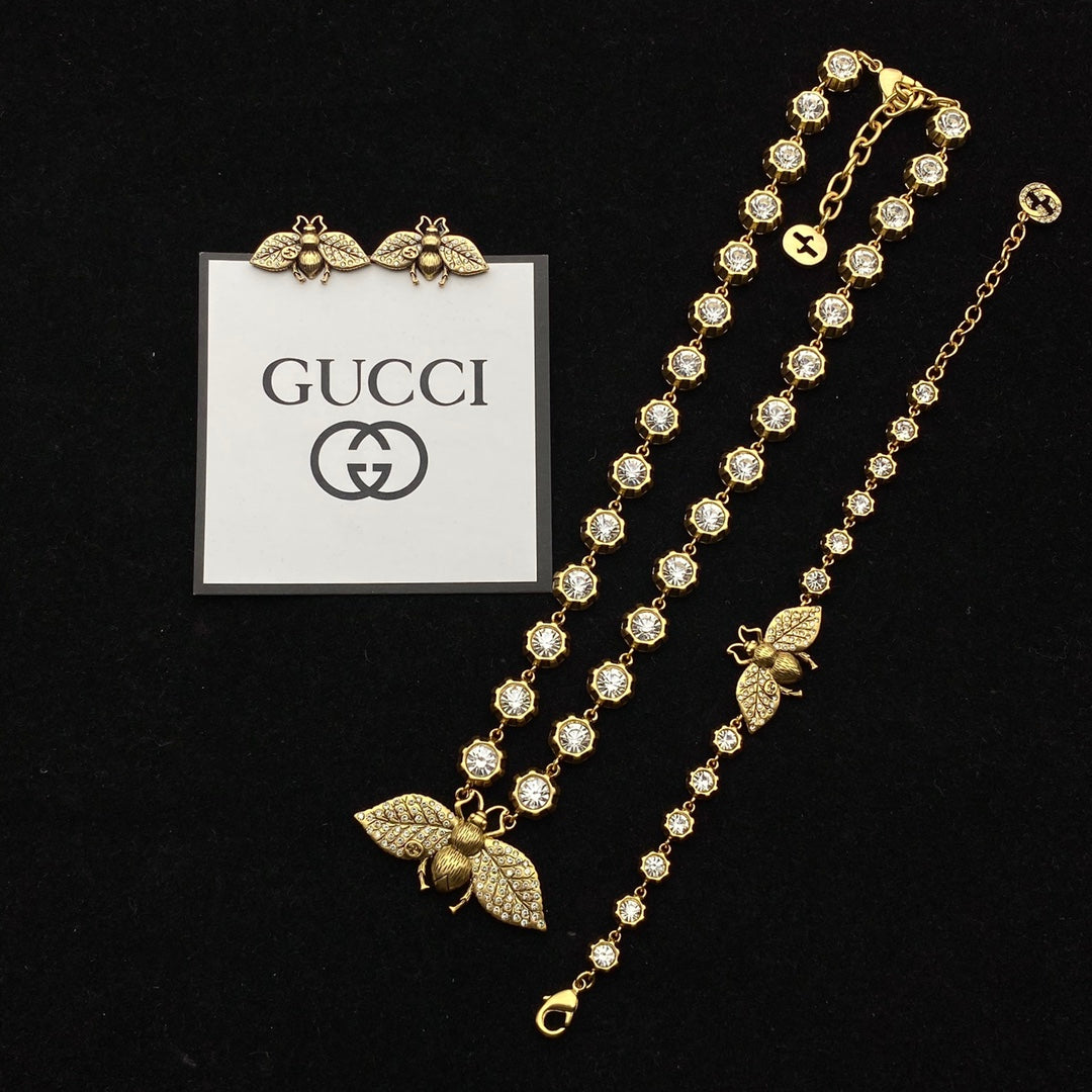 15QB44X Popular Necklace. Earrings.Bracelet