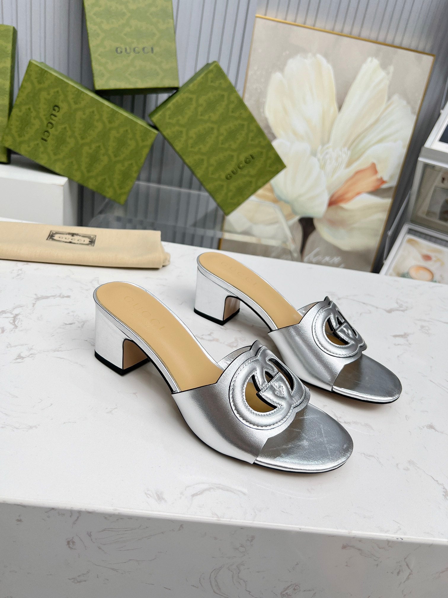 256XB33Z Popular high-quality leather Shoes 5.5cm