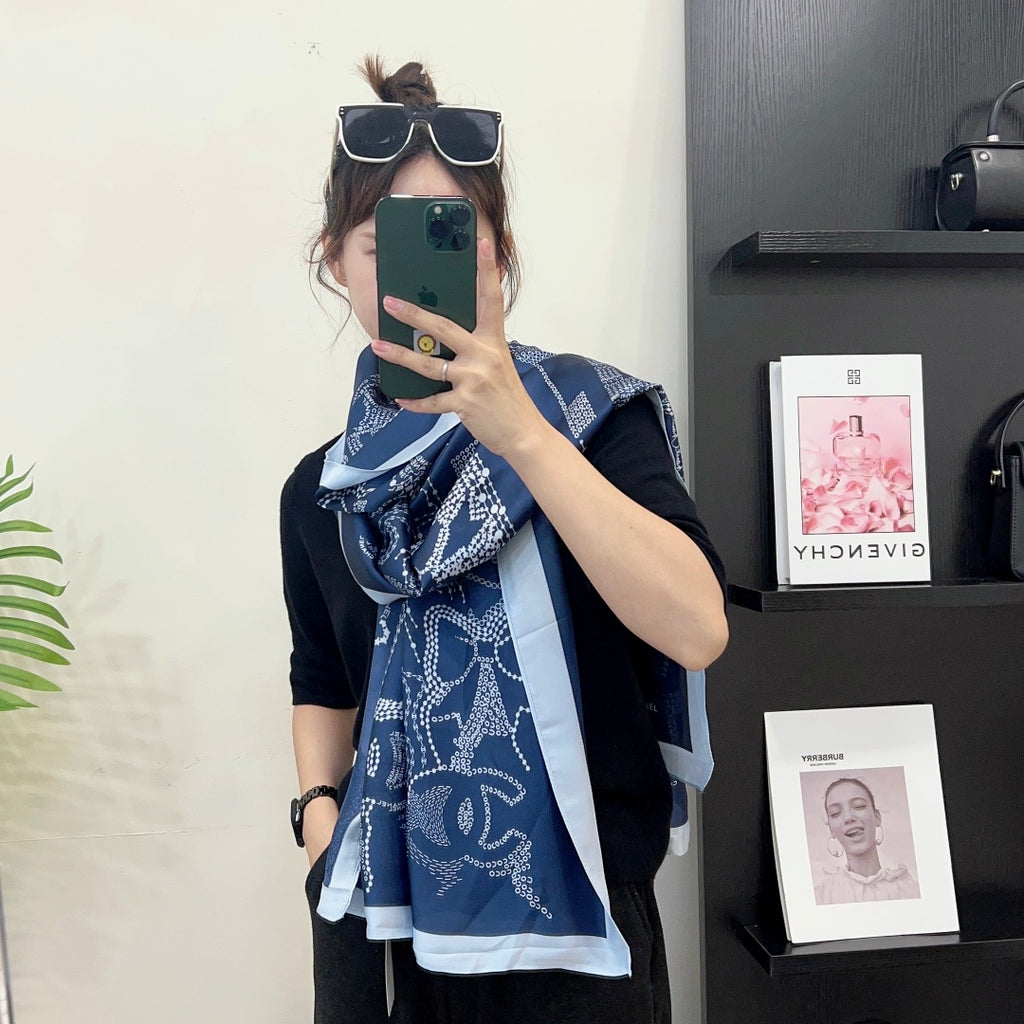 155NC55W Popular Silk Scarve