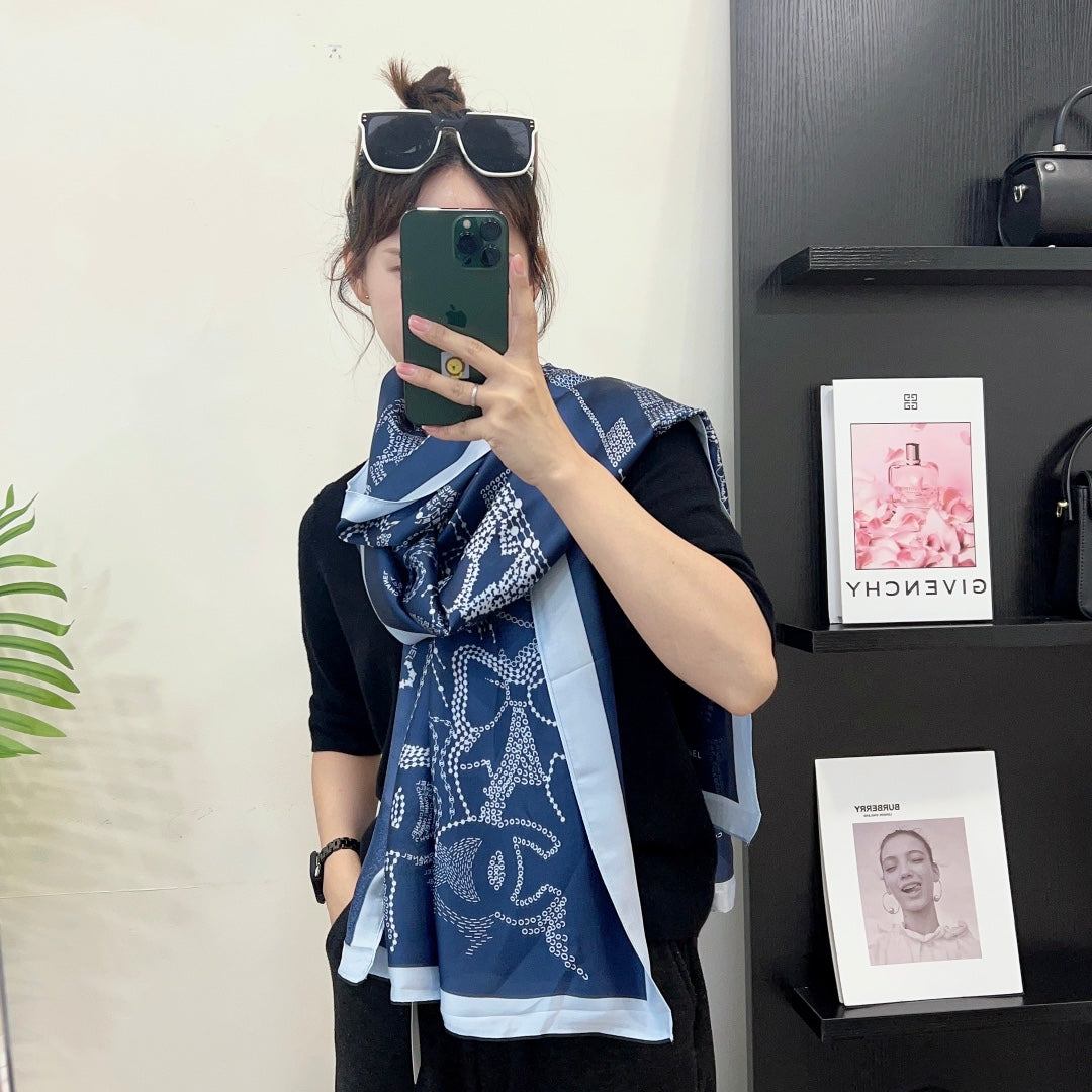 155NC55W Popular Silk Scarve