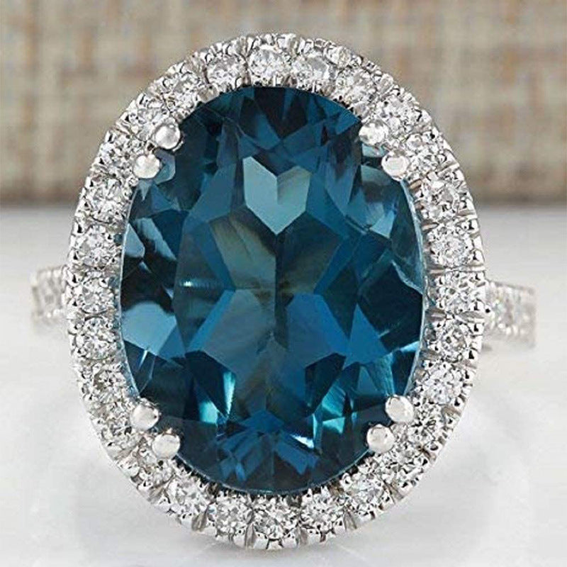 P5QA43J  Popular Moissanite Jewelry Wedding Diamond Ring
