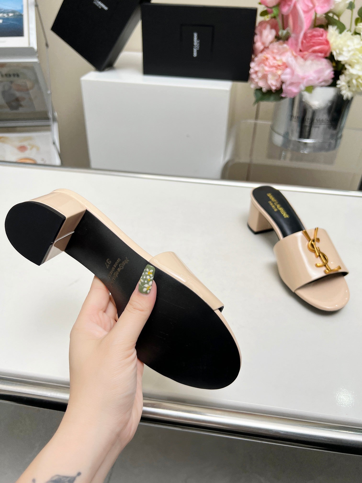285ZSL34Z  Popular leather High heels(Heel height 5CM)