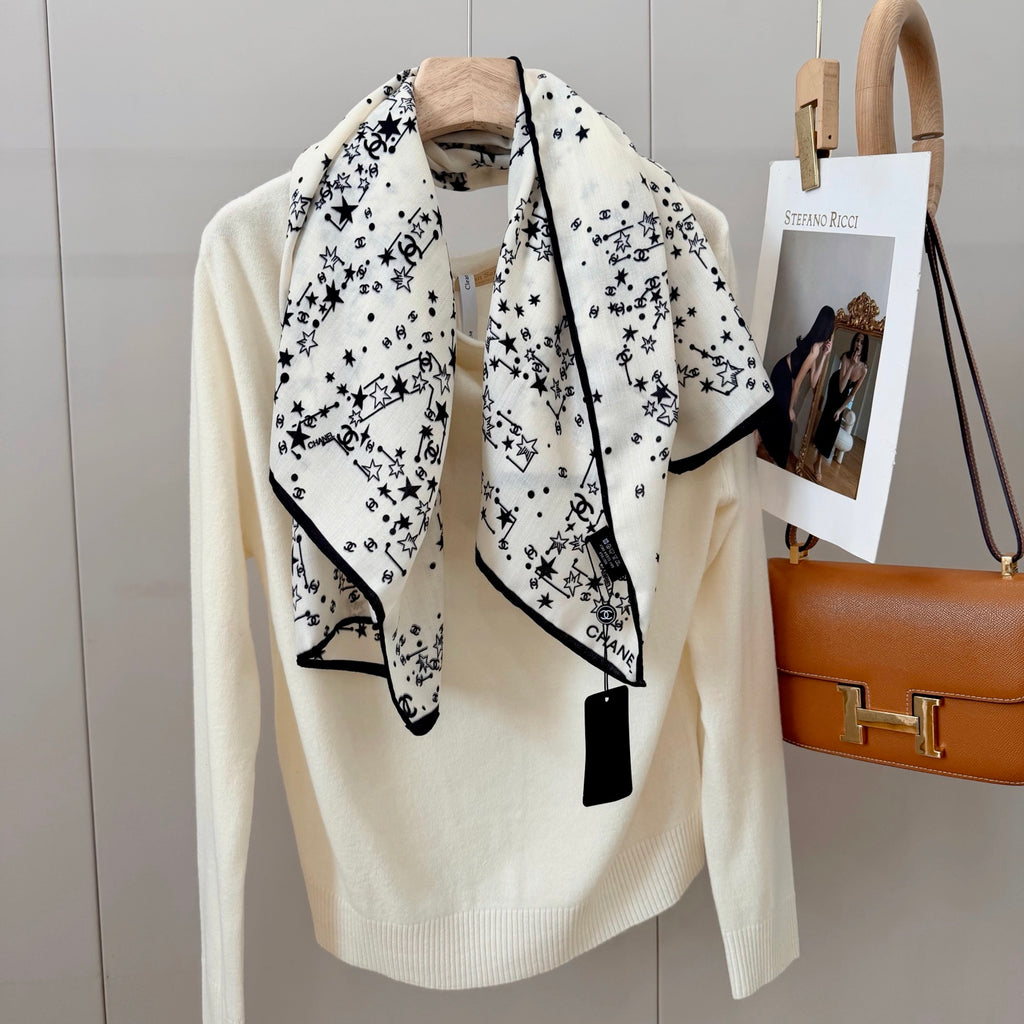 136NC33W Popular Silk Scarve