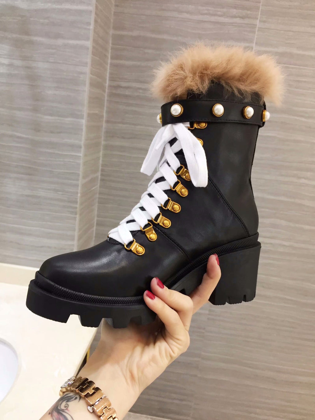 2XB203Z Popular leather boot (top layer leather lining)